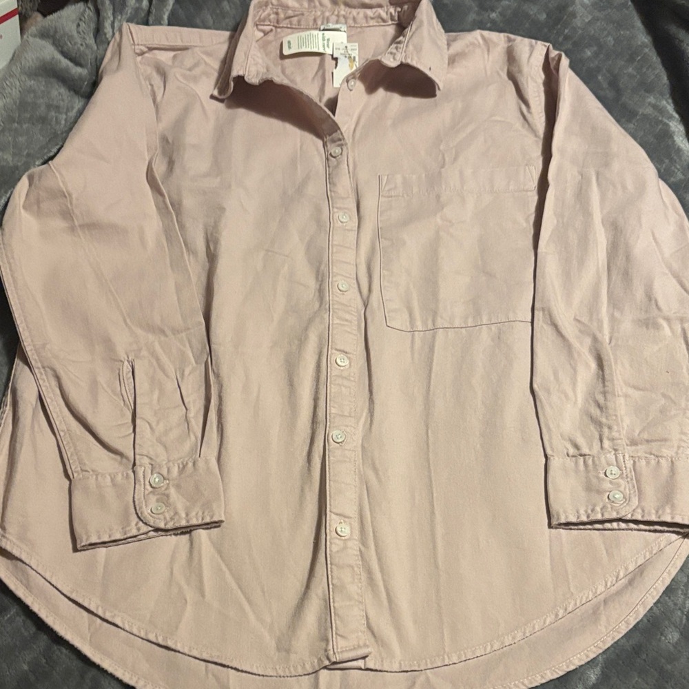 Aerie Thick Button Up Shirt